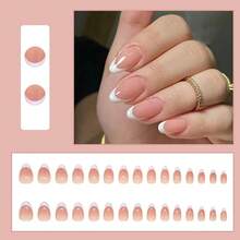 Press On False Nails - French Whites - View 2