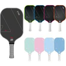 T700 Pickleball Paddle Carbon Fiber 16MM Pickleball Rackets Frosted Surface Ergonomic Grip Anti-Slip Sports Bat Game Supplies