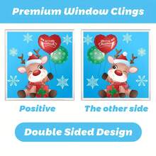 Christmas Wall Stickers Pack Cute Cartoon Aesthetic Vinyl Sticker Decals For Water Bottle, Laptop, Skateboard, Scrapbooking,