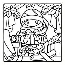 1 Peça Natal Assustador: Embarque em uma Aventura de Colorir para Adultos através de um Reino Fantástico onde a Alegria Festiva se Encontra com a Brincadeira Assustadora - Pense em Abóboras Cobertas de Neve, Duendes Fantasmagóricos e Bolas de Natal Brilhantes. Suprimentos Escolares, Desenho e Pintura, Halloween, Natal, Outono. Papelaria