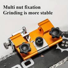 A Portable Chainsaw Sharpener (With 5 Grinding Heads), Chainsaw Sharpening Kit, Quick Chainsaw Sharpening Tool, Portable Hand Crank Chain Grinder, Electric Chainsaw File/Sharpening Accessories, Suitable For All Kinds Of Chainsaws