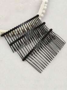 3/2/1pc Invisible Hair Styling Combs, Unscented Edge Control And Repair Tool , U-Shaped Hair Clip, Hair Accessories, Broken Hair Finisher Ornament Hair Clip Top Clip Back Of Head Invisible Bangs Fixed Insert Comb Anti ,Hair Styling Tools ,Hair Styling Kit