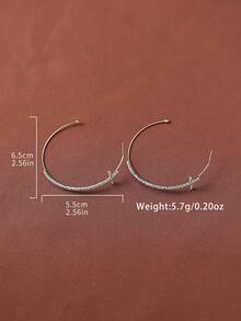 1 Pair Halloween Creative Personalized Dark Style Transparent Resin Heart Earrings, Suitable For Women's Party, Club Wear. Note: Dyed Colors May Have Slight Variations.