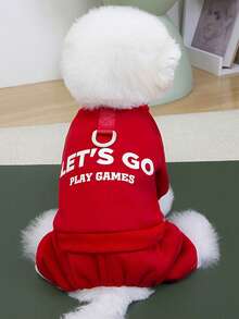 25件套宠物衣服狗狗衣服秋冬宠物四腿运动衫羊毛夹克