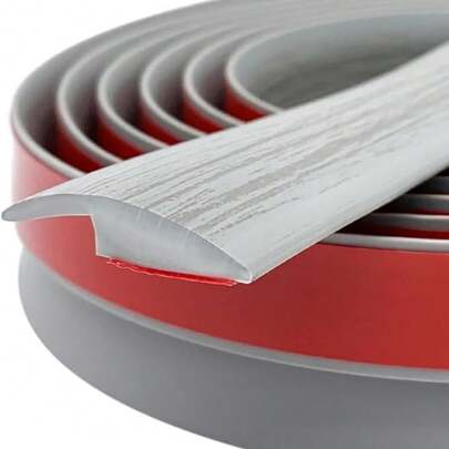 Self-Adhesive Floor Trim Strips And Carpet Transition Strips - Suitable For Stair Edges, Doorway Thresholds, Self-Adhesive Carpet Edging Trim, PVC Floor Transition Strips, Threshold Decor And Seam Edging Strips, Anti-Curling, Easy Installation, 300cm/118.11 Inches