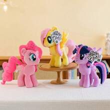 Hasbro 我的小马驹彩虹破折号 12 英寸官方授权毛绒玩具，柔软多彩的填充动物，配有可穿戴配件 | 惊喜开箱礼物，适合女孩，富有想象力的游戏 - 萍琪派 - 查看 10