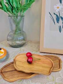 1/2 pièces de plateau en bois, plateau en bois, planche à fromage, plateau en forme de nuage, plateau pour arachides, plateau en bois créatif, plateau de vaisselle, plateau en bois multifonctionnel et multi-scénario, convenant pour la cuisine, l'extérieur, le salon, la salle à manger, Noël, Halloween, Thanksgiving, la Saint-Valentin, en forme d'étoile/lune/lanterne