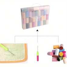 Kits de crochet de flamants roses pour adultes, kit de coussin à crochet pour débutants DIY avec taie d'oreiller imprimée, crochet et kit de tapis à lacets, housse de coussin à point de croix pour la décoration du canapé à la maison 43 cm/16,93 po x 43 cm/16,93 po