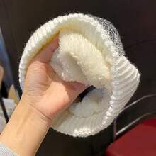 5-Color Options Men's Knit Beanie - Navy Blue & White Striped Winter Hat, Thermal Lined Thick Warm Ear Protection, Soft Fluffy Lining, Washable Cold-Proof Cap, Knitted Headwear, Ribbed Texture, Stitching, Casual Outfit Winter Warm