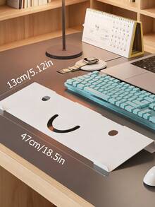 1pc,Keyboard Stand Desktop Notebook Dustproof Writing Stand Computer Heightened Keyboard Storage Rack