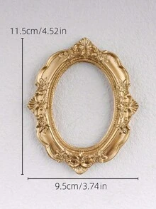 1pc Oval Decorative Frame, Room Decor, Decoration, Bedroom Decor Best Gifts Birthday Graduation