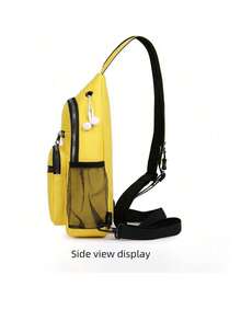 Customized New Waterproof And Versatile Chest Bag, Suitable For Outdoor Fashion And Sports, Crossbody Bag, Multifunctional, Suitable For Both Men And Women To Wear, Easy To Carry When Traveling, Multi Pocket Design, Simple And Fashionable Color Matching, Multiple Color Options, Large Capacity, Simple Casual Shoulder Bag, Give To Family And Friends, Birthday Gifts, Essential For Going Out