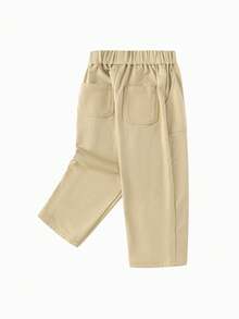 Balabala Jungen Lässig Hosen, einfarbig für Herbst und Winter, bequem für den Alltag