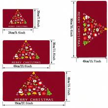 1 pièce Tapis de souris avec motif Joyeux Noël, tapis de souris d'ordinateur de bureau long, tapis de souris carré pour ordinateur portable, tapis de souris de jeu