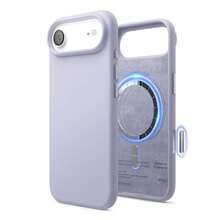 Elago Minimalist Dopamine Magnetic Liquid Silicone Case For IPhone Air, Compatible With MagSafe, Liquid Silicone Material, Protective Cover, Shockproof, Slim Phone, Fashion, Velvet - For Men, For Women, Luxury, Fashion, High Quality - Màu tím - Xem 2