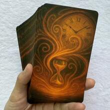 Japanese Time-Themed Oracle Deck, Cards For Self-Reflection, Energy Reading And Prediction, Tarot Card