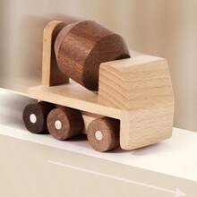 Wooden Construction Vehicles Excavator Toy Crane Model, Kids Toy Car, Baby Birthday Gift - Camel - View 9