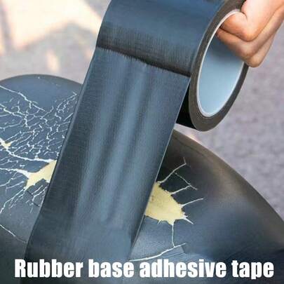 1 Pezzo Nastro Riparazione Nera Per Sella Moto Elettrica, Patch Adesiva Impermeabile