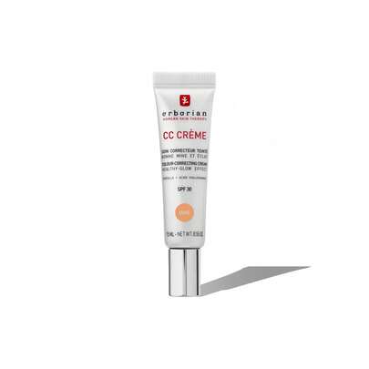  Erborian CC Cream SPF30 (Golden) Travel Size 15ml/0.55 Oz | Evens Skin Tone Korean Skincare & Makeup 2-In-1 | Moisturizing | Lightweight | Blurs Imperfections | Natural | Radiant Finish