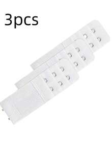 3/6/9件装加大码可调节弹性文胸延长带，2排3扣长款文胸后背夹，舒适文胸延长带，适合日常穿着和换季服装调整 - 彩色 - 查看 20