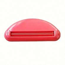 1pc Plastic Toothpaste Squeezer - Travel-Friendly Bathroom Accessory For Home Usebathroom Decor Summer Back To School - 隨機顏色-1pc - 查看 2