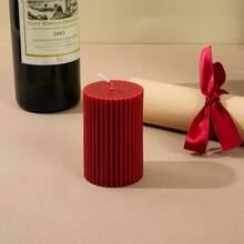 1 Peça Vela Perfumada Cilíndrica Francesa Vintage de Luxo - Aromaterapia Sem Fumaça para Decoração Doméstica, Casamento, Decoração de Casamento, Festa e Atmosfera Romântica | Adereços de Foto, Ideias de Presente, Velas de Soja Premium Decorações de Natal Decoração de Quarto Natal, Presentes de Natal