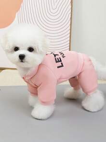 25件套宠物衣服狗狗衣服秋冬宠物四腿运动衫羊毛夹克