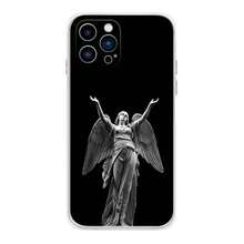 Funda de Teléfono Abstracta Mitología Griega Atenea Compatible con  16,15,14,13,12,11 Plus,Pro,Max,XR,XS,Plus,E,Mini Cubierta Transparente Suave, Cubierta Compatible con Funda  17, Funda  17 Pro, Funda  17 Pro Max - z4 - Ver 7