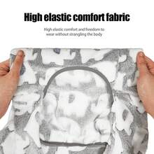 Fuzzy Dog Pajamas For Cold Weather 4 Legs Clothes, Dog Winter Clothes For Small Medium Large Dogs Pet With Feet Warm Soft Pet Romper Winter