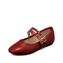 WEIDE Women Flats - Red - View 4