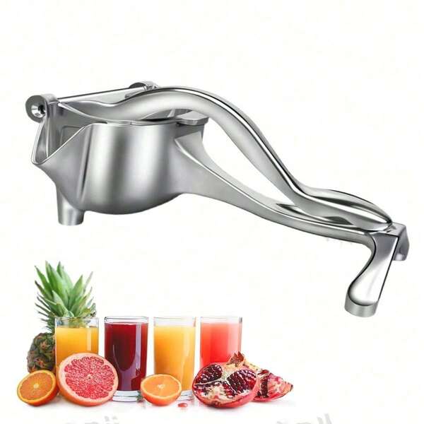 1 عصارة عصير طازج - عصارة يدوية بمقبض مريح للاستخدام، سهلة الاستخدام، استخراج فعال للحمضيات وغيرها من الفواكه