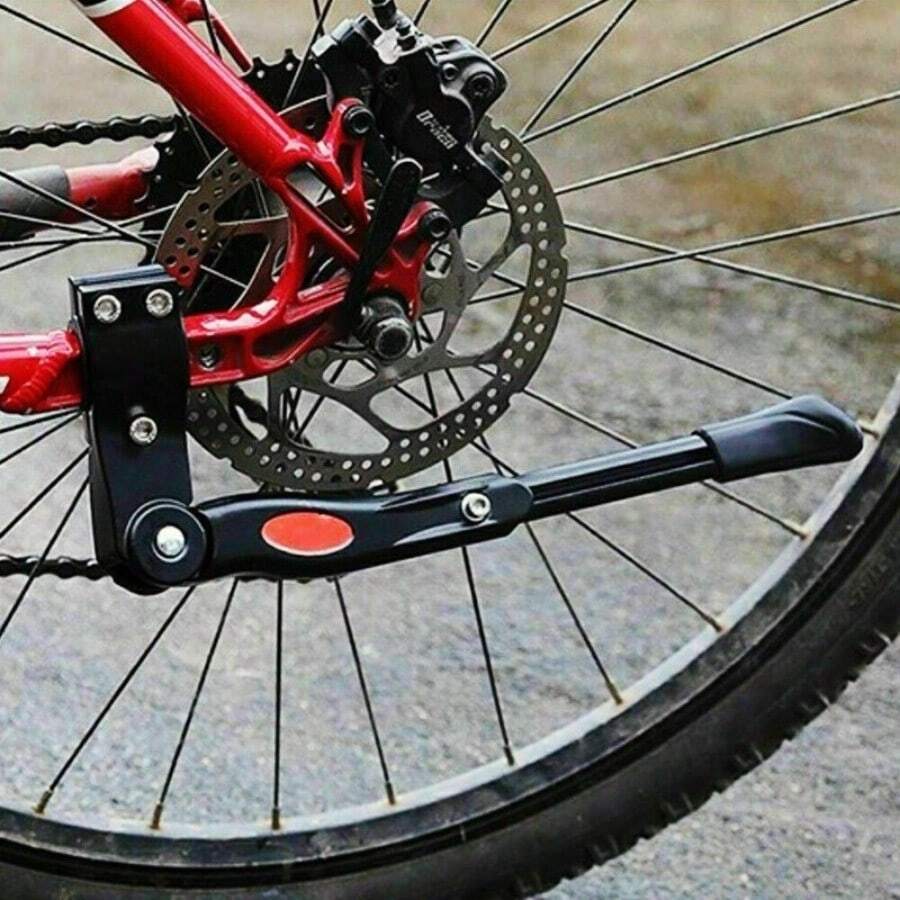 Heavy Duty Adjustable Mountain Bike Bicycle Cycle Prop Side Rear Kick Stand - Multicolor - View 1