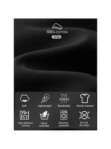 T-Shirts Pour Hommes - Black - View 5