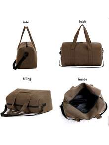 Anpassade reseväskor med personlig text, resväskor med marskalkar, reseväskor med brev, gymväskor, presenter till män, presenter till marskalkar, reseväskor för män är lämpliga för resor och semester dagligt bruk - Multifärgad - Visa 6