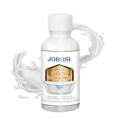 Touch Up Paint Tile Paint Porcelain Repair Kit Specialty Tub, High-Gloss White Bathtub Paint, Quick-Dry Porcelain For Scratches & Chips On Porcelain, Acrylic, Enamel, Cast Iron, Tiles, Tubs, Sinks Wooden Furniture And Toilets