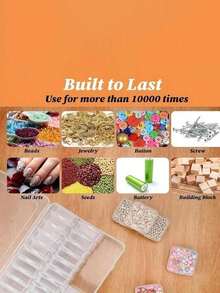 12/15/20/30pcs Transparent Plastic Storage Box - Beads, Jewelry, Supplies - Organizing Solution, Suitable For Self, Students, Friends, Lovers - Back To School Jewelry Box