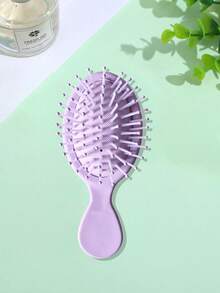 4pcs/3pcs/1pc Children's Casual Style Macaron Color Solid Color Airbag Small Comb Set, Suitable For Knotting And Styling Tools During Travel, Suitable For Ordinary Hair, Salon Level Home And Personal Care, Children's Hairdressing Tools, Is An Ideal Choice For Giving Gifts To Children