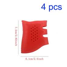 (4 Packs)Rubber Non-Slip Grip Cover For 17, 19, 20, 21, 22, 23, 25, 31, 32, 34, 35, 37, 38 - Multicolor - View 3