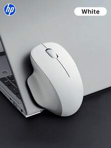 HP Wireless Mouse, Quiet 2.4GHz USB And Wireless 5.4/5.0 Connection, Battery-Powered Portable Mouse For Computers And Laptops, Perfect For Halloween And Christmas Gifts - 白色 - 查看 13