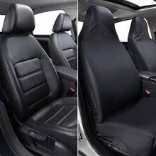 Car Seat Cover - Black - View 1