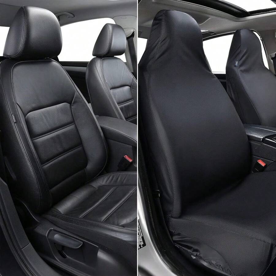 Car Seat Cover - Black - View 1
