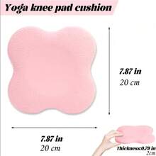 Set de 3 esterillas de yoga gruesas con pelota de masaje, rodilleras y coderas - Almohadilla de espuma extra gruesa para rodillas, codos, muñecas y cabeza - Esterilla para pilates y sentadillas profundas - Unisex, portátil para viajes