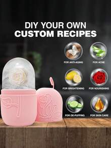 3-częściowy lodowy wałek do masażu twarzy + stalowa deska gua sha + flanelowy woreczek - Zestaw lodowych wałków do pielęgnacji skóry twarzy, narzędzia do masażu twarzy, silikonowy lodowy wałek do masażu twarzy, lodowy wałek, stalowa deska gua sha, do łagodzenia opuchlizny twarzy i oczu