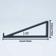 Keyboard Elevated Stand, Simple Monitor Stand, Raised Keyboard Angle, Comfortable Typing, No Sliding Pad Design,For School Supplies