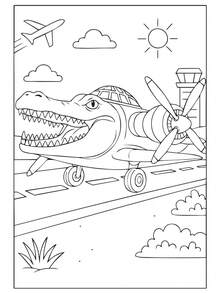 脑力激荡涂色书:沉浸式成人涂色冒险,进入一个充满奇异生物混搭和奇幻想象的超现实世界——激发想象力的场景,适合作为文具和学习用品;送给女孩的绝佳礼物,非常适合婚礼季、母亲节。 - BRAINROT - 查看 10