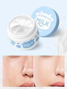 4 Pcs Deep Hydrating LAIKOU Milk Moisturizing Cream 25g, Brightening Facial Lotion Nourishing Facial Moisturizer Daily Travel Camping Outdoor SPA Skincare Gift For Women & Girls - 5pcs - 查看 2