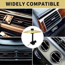 1 Stück Auto Crash Becken, Auto Becken Lüftungsöffnung, einfach aufzuklippendes Mini-Becken für Musikliebhaber, kompaktes und robustes Auto-Zubehör für alle Fahrzeugtypen, einfache Installation und robust, das beste Geschenk zu Geburtstag, Halloween, Weihnachten, Ostern, Abschluss und Schulbeginn