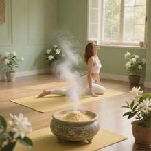 Bột hoa nhài 20g/50g, 100% chiết xuất thực vật, làm thơm mát không khí, thích hợp cho gia đình, phòng tắm, giấc ngủ, yoga, thiền định, thư giãn, ngoài trời, thanh lọc không khí văn phòng, giảm căng thẳng, lý tưởng cho kỳ nghỉ. - Hoa nhài - Xem 4