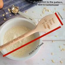 Grandma, Nana, Nanny, Granny, Gran, Mum, Dad, Bakes The Best Cakes Personalised Wooden Spoons, Cake Baking, Birthday Gift, Present Cooking - Multicolor - View 9