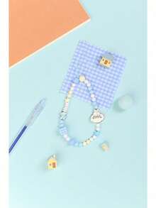 Miffy 's Daily Surprise Blind Box Beaded Charm Keychain | 1 Random Style | Official Licensed Cartoon Phone Strap Accessory